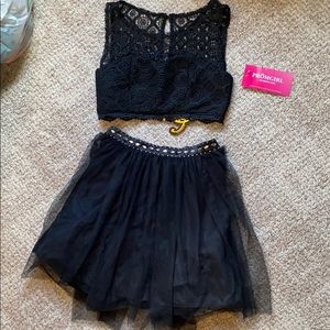 NWT 2 piece dress from promgirl!